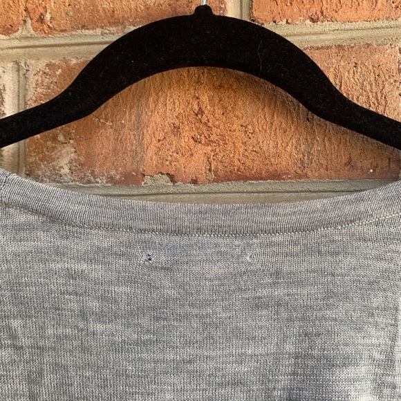 Saks Fifth Ave Wool Cashmere Sweater Blouse - Picture 9 of 9